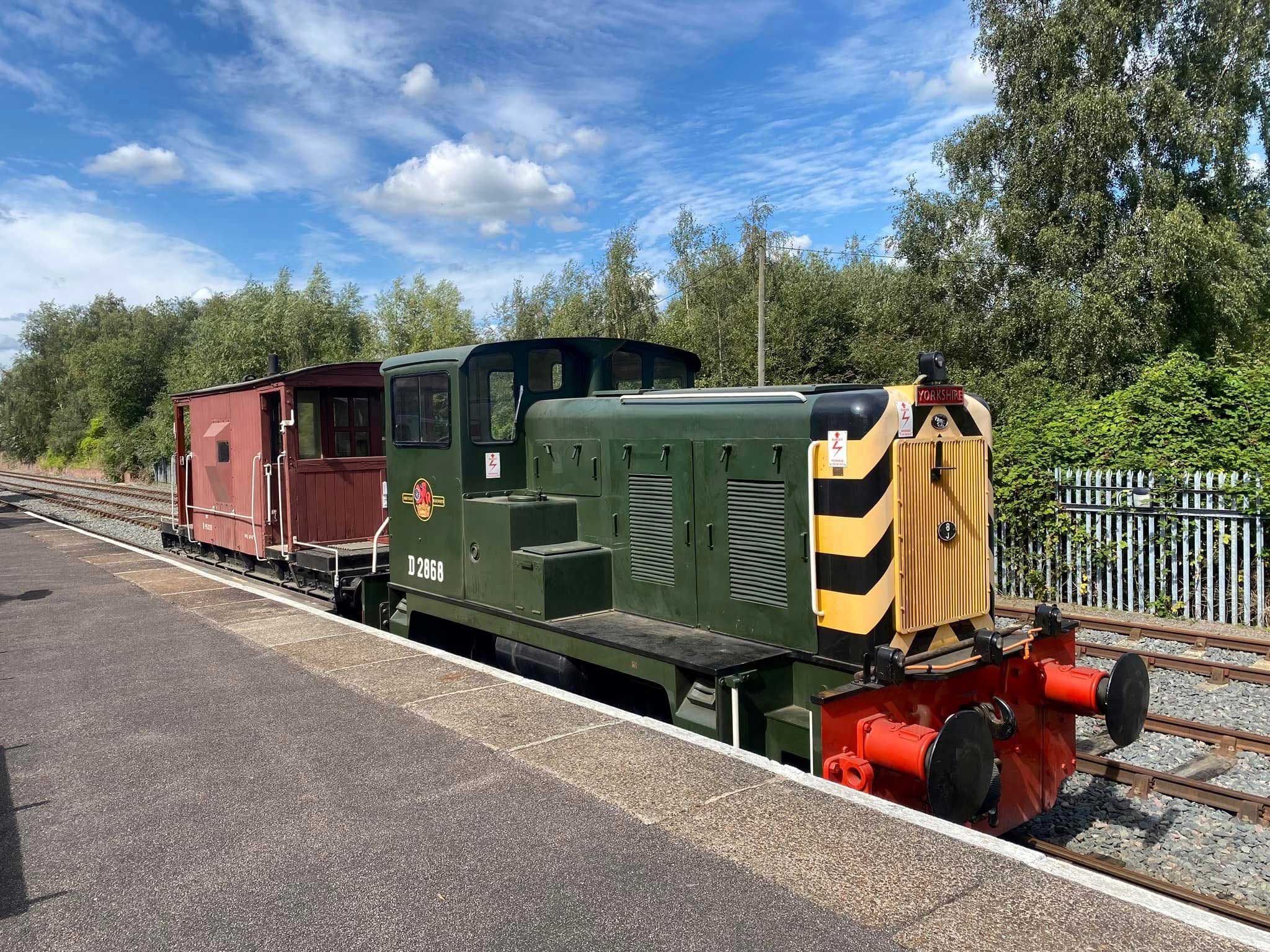 Barrow Hill Train Running Days, train rides in Chesterfield, Derbyshire